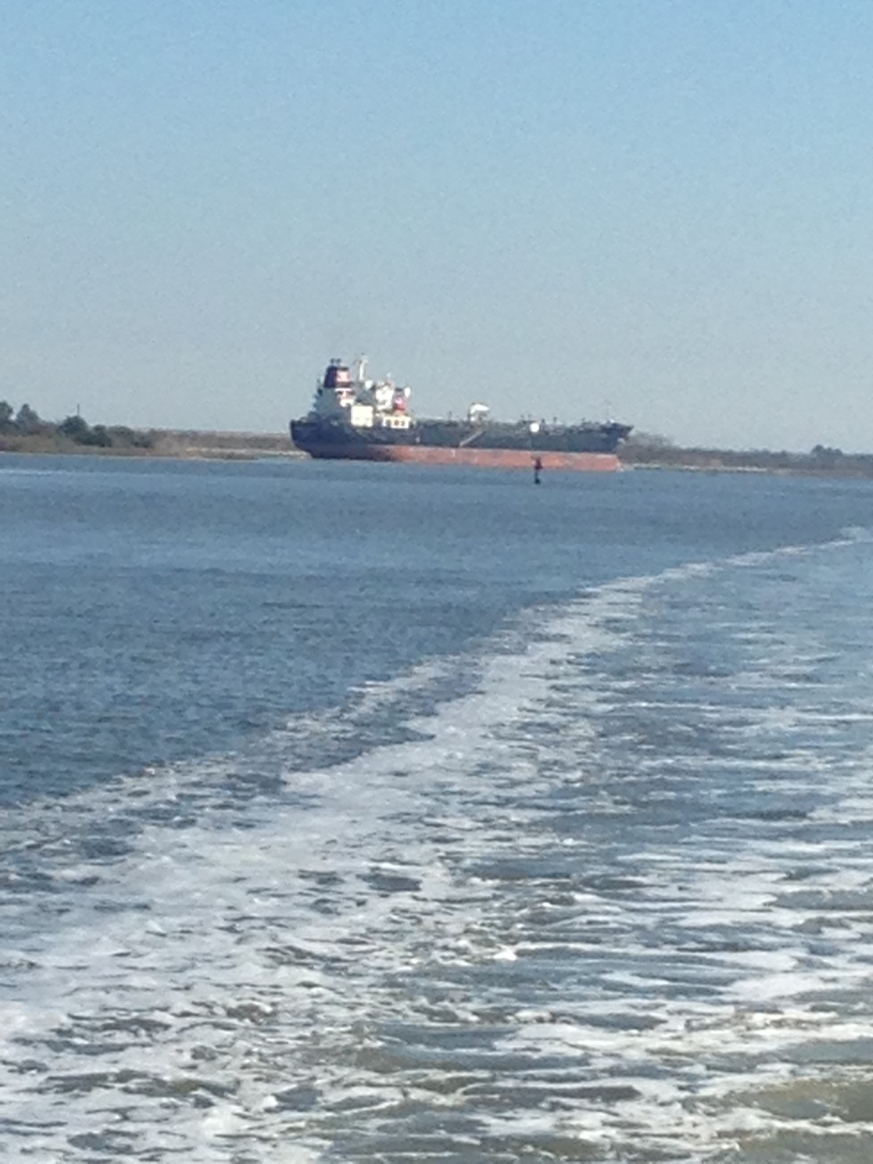 Busy crossing the Savannah River